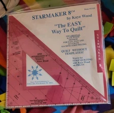Starmaker 8 Master Quilting Template SM8 by Kaye Wood Brand New