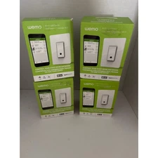 Belkin Wemo Wi-Fi Smart Light Switch - Control from Anywhere 4 Pack F7C030fc
