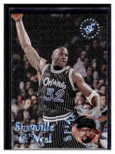 1995-96 Topps Stadium Club Spike Says Shaquille O'Neal, Spike Lee #SS9