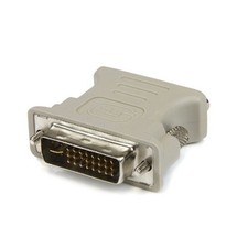 wenettion DVI Male 24 5 DVI-I to VGA Female Adapter white