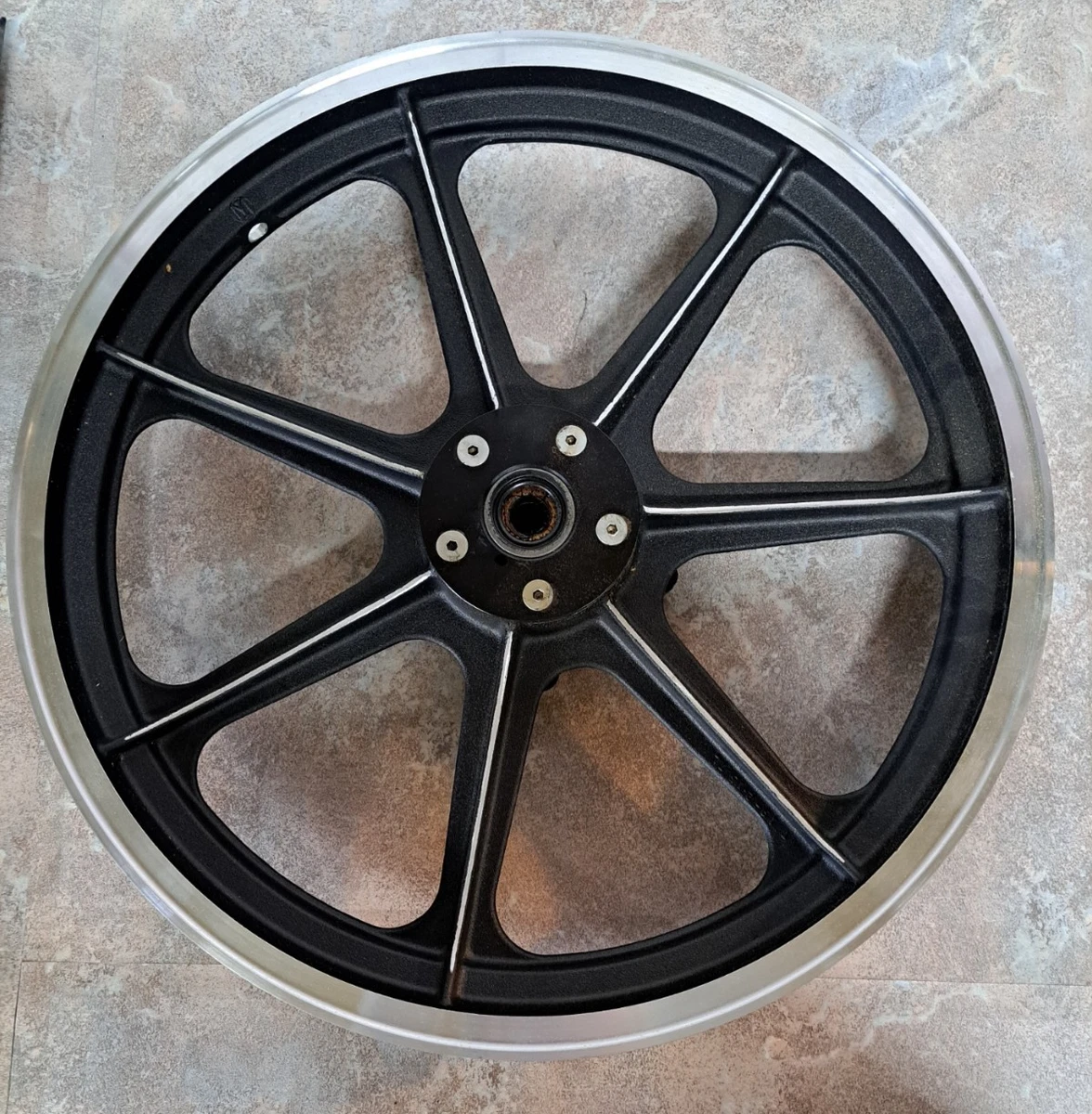 Harley-Davidson Black Motorcycle Wheels and Rims 19in. Inch for