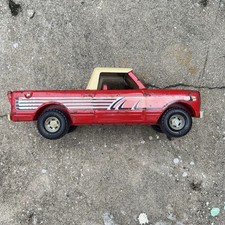 Vintage 70s80s Ertl International Scout Red Metal Pickup Truck Made In Usa Vintage 70s80s Ertl International Scout Red Metal Pickup Truck Made In Usa