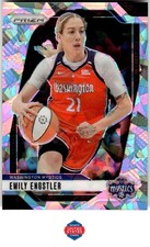 2024 Panini Prizm WNBA #67 Emily Engstler Ice Prizms