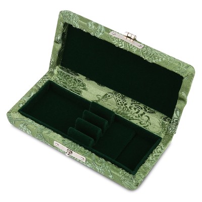 Wooden Ist Silk Cloth Cover Reed Case Holder Aufbewahrungsbox Für 3pcs Obo FSK