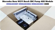Mercedes Benz W211 Bosch Sbc Pump Abs Module 0986483001 0986483002 0986483003