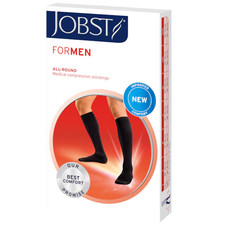 NEW Jobst Formen Mens Knee High Softfit Socks 30-40 mmHg Compression Stockings