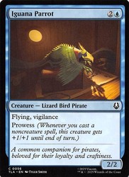 Iguana Parrot 56 Avatar: The Last Airbender Magic: The Gathering Common