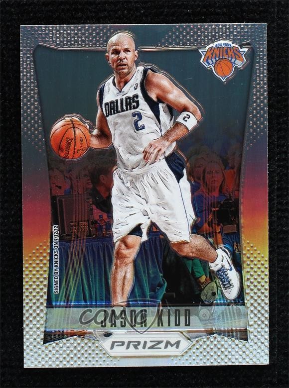 2012-13 Panini Prizm Silver Prizm Jason Kidd #81 HOF 2w0