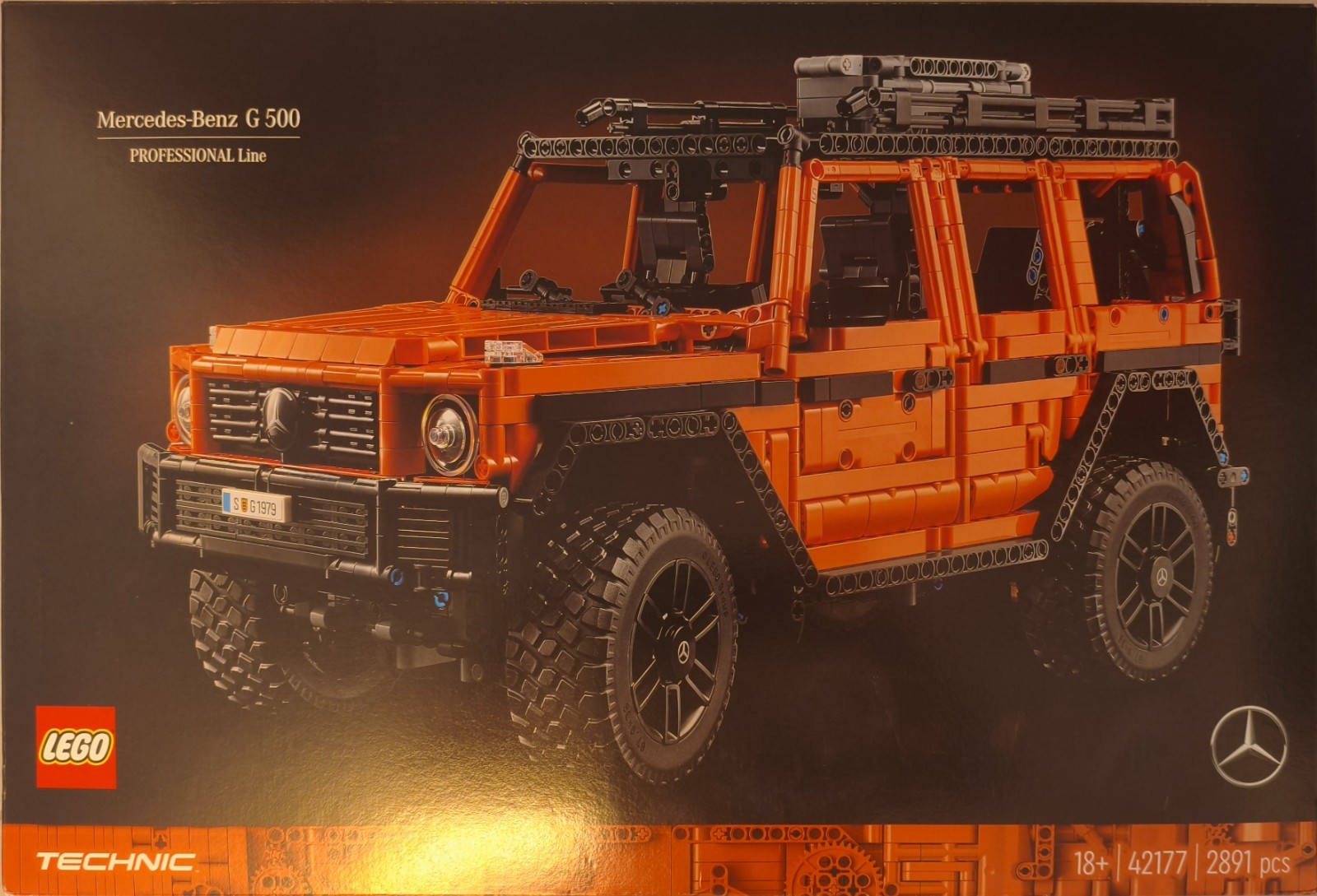 LEGO Technic 42177 Mercedes G500 orange : le défi de construction idéal
