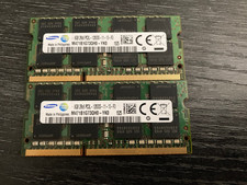 LOT OF 2 - Samsung M471B1G73QH0-YK0 8GB 2Rx8 PC3L-12800S-11-13-F3 Memory