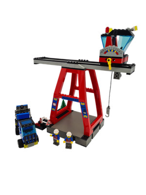 Lego  Eisenbahn 9V RC TRAIN 4557 Station Kran Zubehör CRANE STATION ZUG