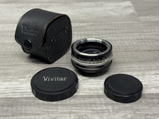 Vivitar Auto 2x Custom Teleconverter Model 2X-1 w/ caps  case