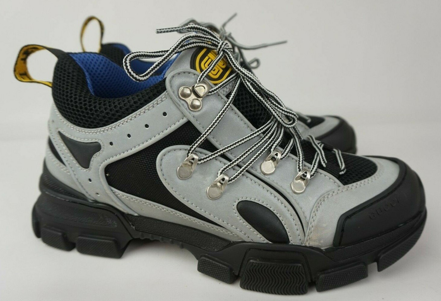 gucci flashtrek silver