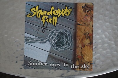 Shadows Fall - Somber eyes to the sky CD album signed / autograph / autographed