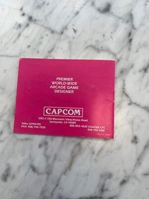 Trojan NES manuale originale Nintendo SOLO MO11524