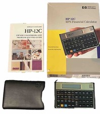 Hewlett Packard HP-12C RPN Financial Calculator 1992 MINT