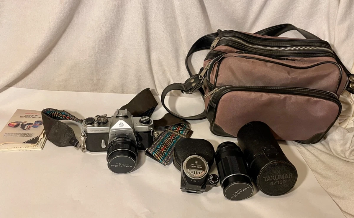 Asahi Pentax Pentax Spotmatic Sp Manual Focus Film Cameras for