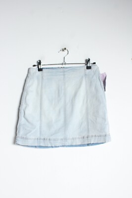 Wild Fable Damen Denim A-Linien Rock - Blau - Größe 4 (E80) NEU