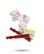 YOKU Rosewood Double Inhalers with 12 Passion Fruit and 12 Raspberry Lemon Cores