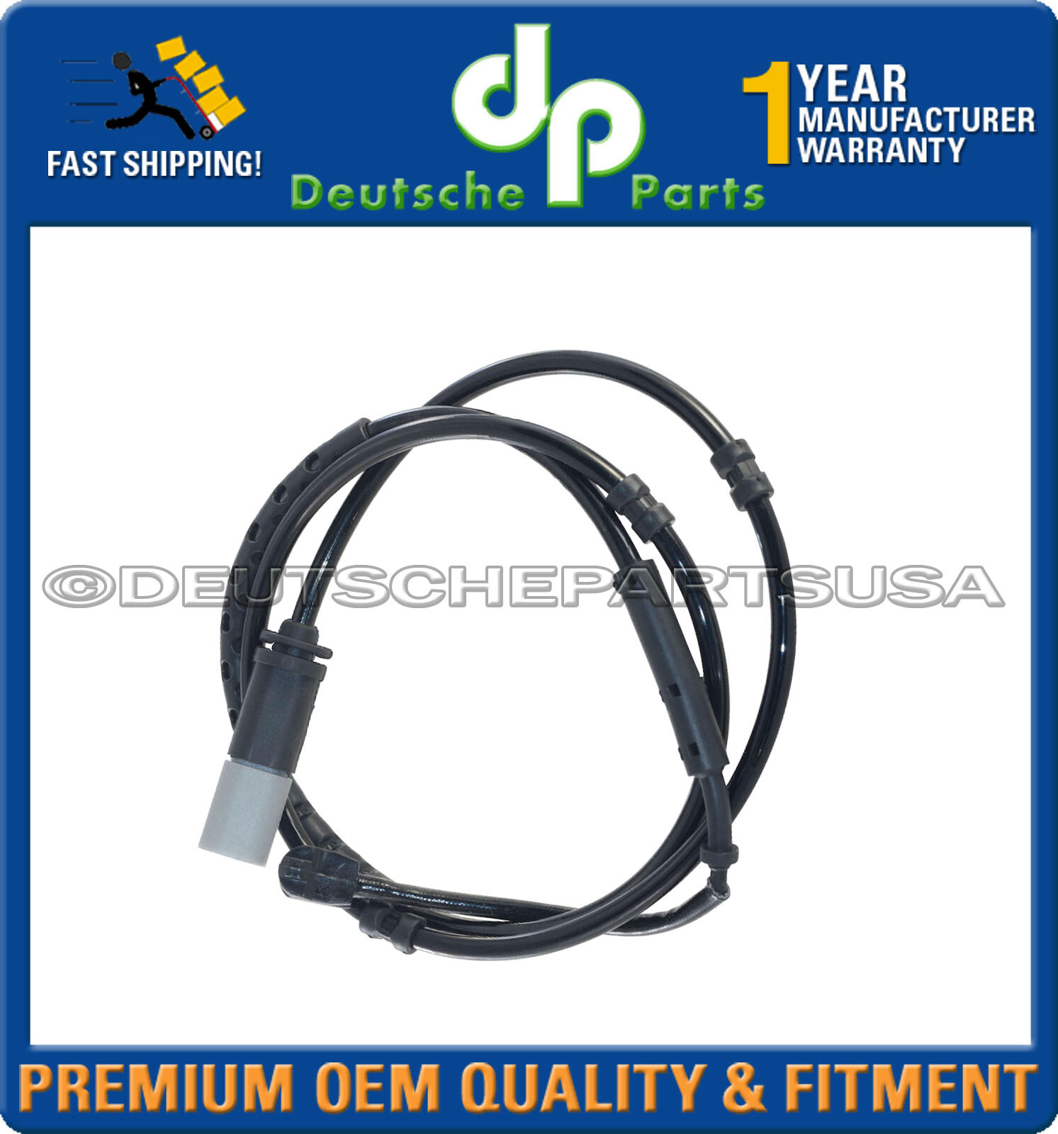 BMW Front Brake Pad Wear Sensor Wire - Part #34356792289 For 1,2,3,4 Series Models