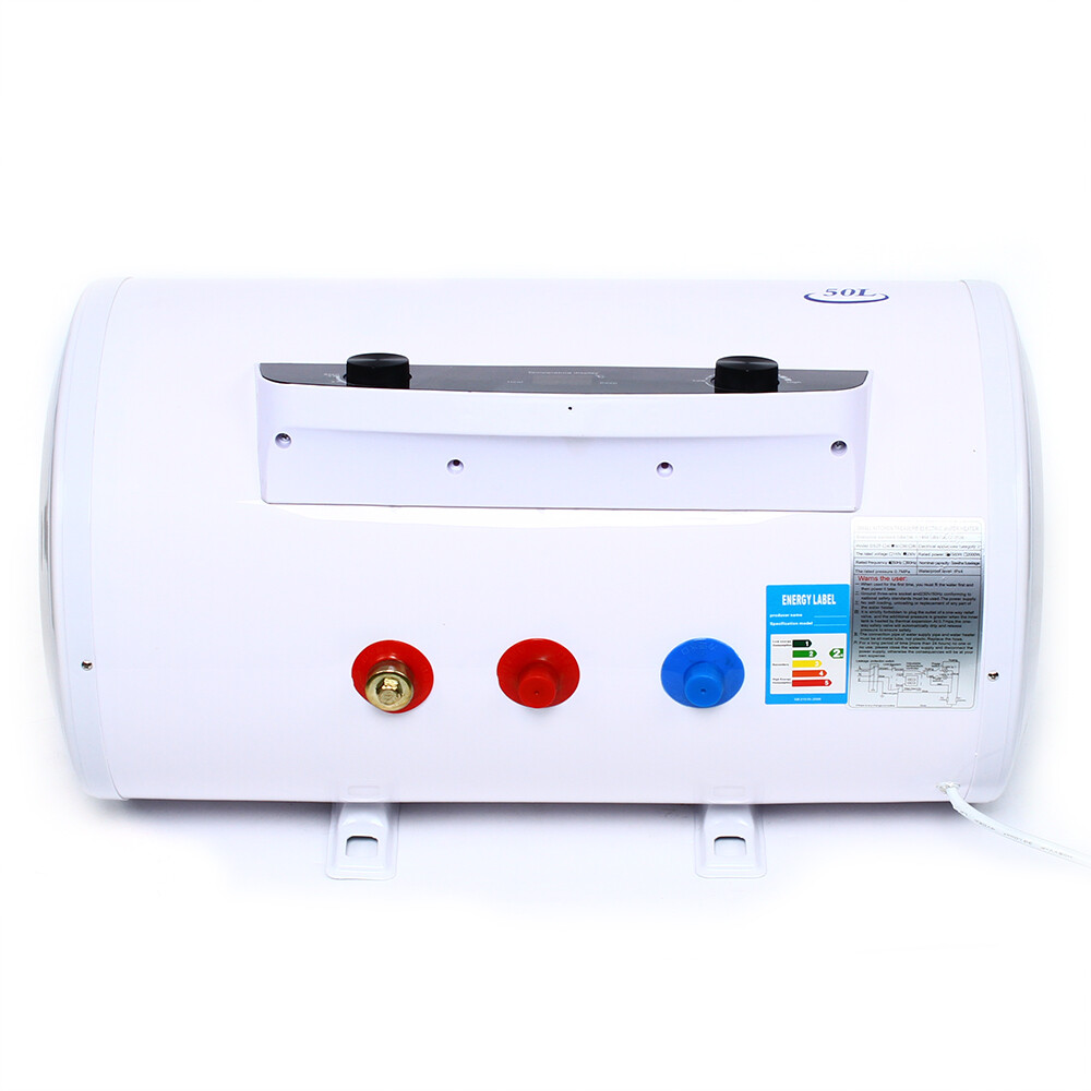 Electric Tank Hot Water Heater 50L 30-75℃ IPX4 Wall Mounted Quick Heating  Tap | eBay
