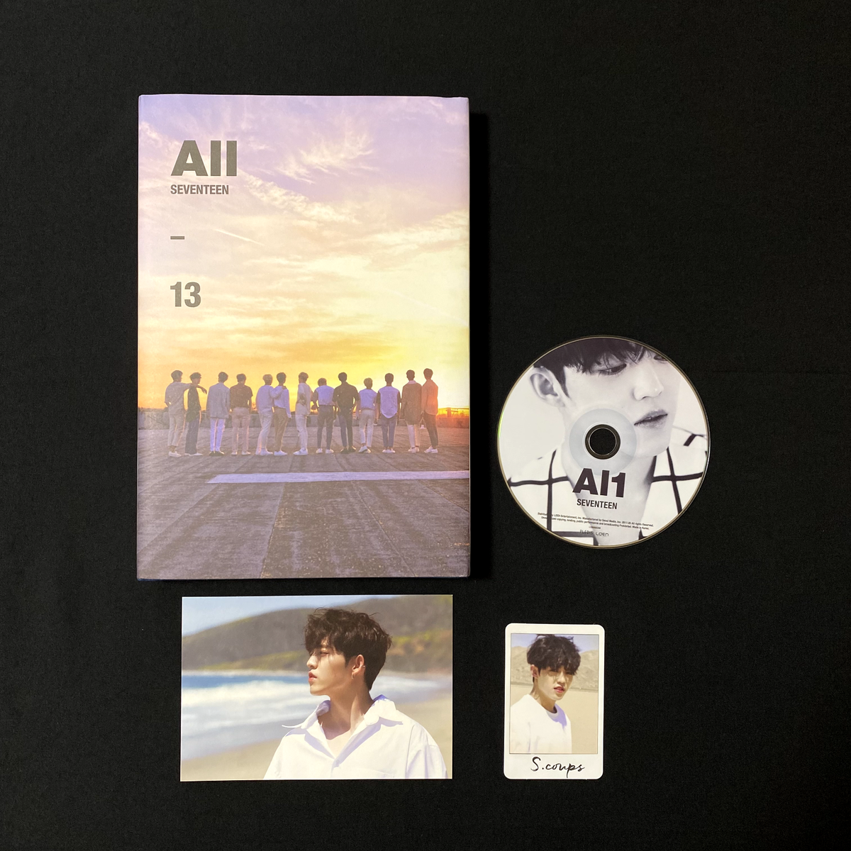 SEVENTEEN 4th mini album All 13 ver. S.coups complete set + SEVENTEEN 4th mini album All 13 ver. S.coups complete set +