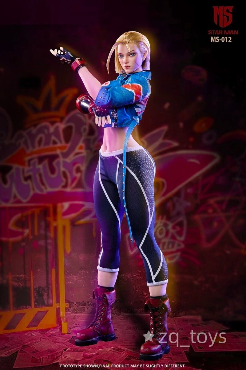 NEW STAR MAN MS-012 1/6 Street Girl Female Fighter 6 Cammy 12