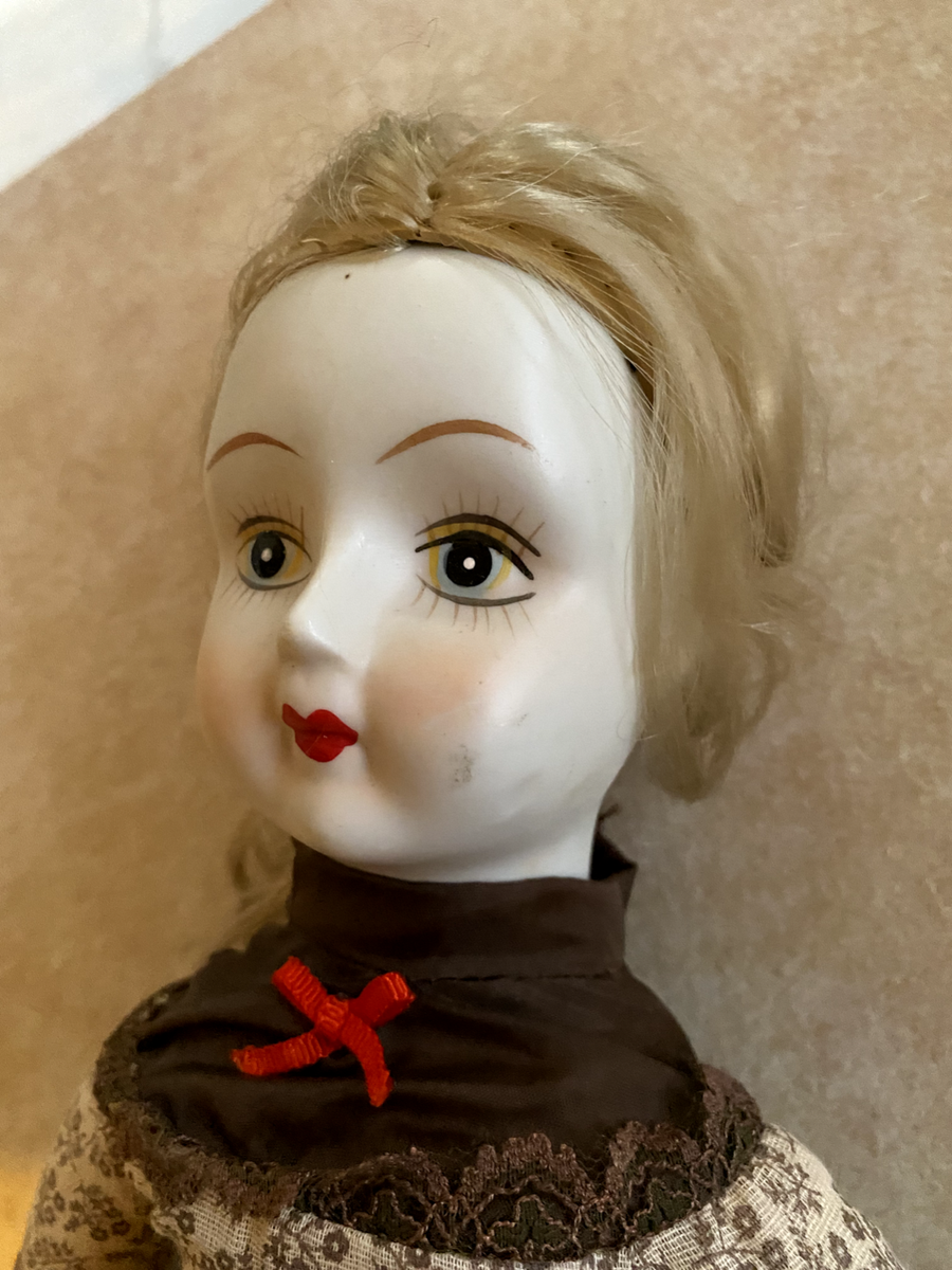 Porcelain Doll Vintage antique old doll | eBay