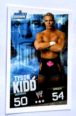 2009 WWE Topps Slam Attax Evolution TCG #096 TYSON KIDD Smack Down