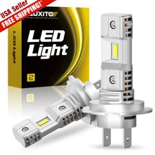 2x Super Bright H7 Led Headlight Kit High Low Beam Bulbs 300000lm 6500k White