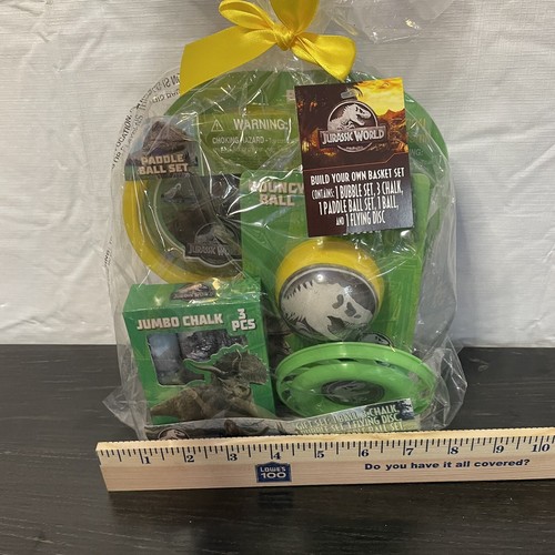 Universal Jurassic World Construye Tu Propia Cesta Set Niños Mega Juguetes 5 Piezas - Imagen 7 de 7