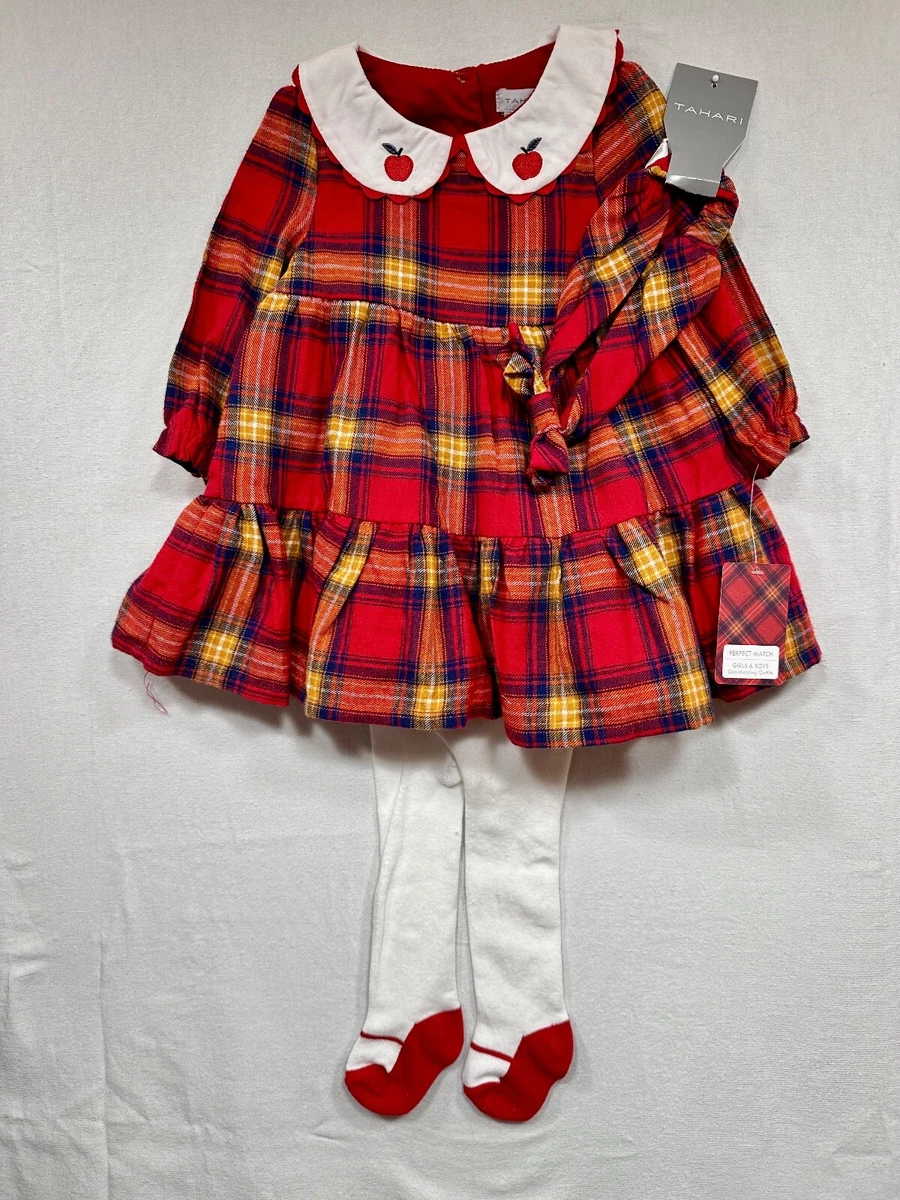 Tahari plaid clearance dress