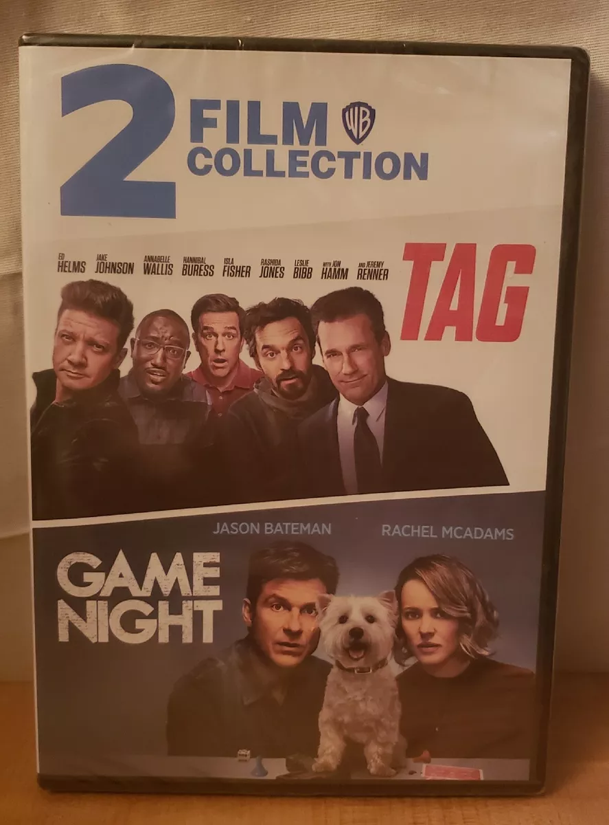 2 Film Collection Tag and Game Night (DVD Movie 2020) Double Feature! Brand  New! 883929718832