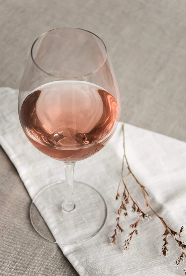 VASO ORREFORS CRISTAL MÁS VINO TINTO BLANCO 13 OZ 6310102 HECHO A MANO EN SUECIA 8,5" Foto 4 de 4