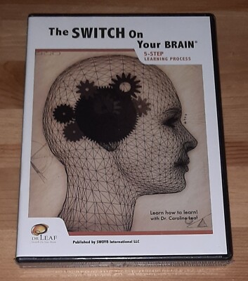 The Switch on Your Brain: 5-Step Learning Process (DVD, NEW) Dr. Caroline Leaf