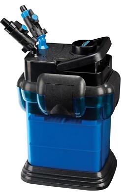 Penn-Plax Cascade All-in-One Aquarium Canister Filter   Up to 30 Gallons (115 GP
