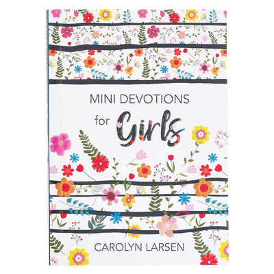 Mini Devotions for Girls, 180 Devotions to Encourage, Softcover Gift Book Tween