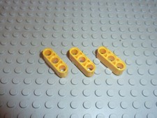 3 x LEGO Technic Yellow Beam 3 ref 32523 Set 8275/8265/8069/8451/8421/8053/8264