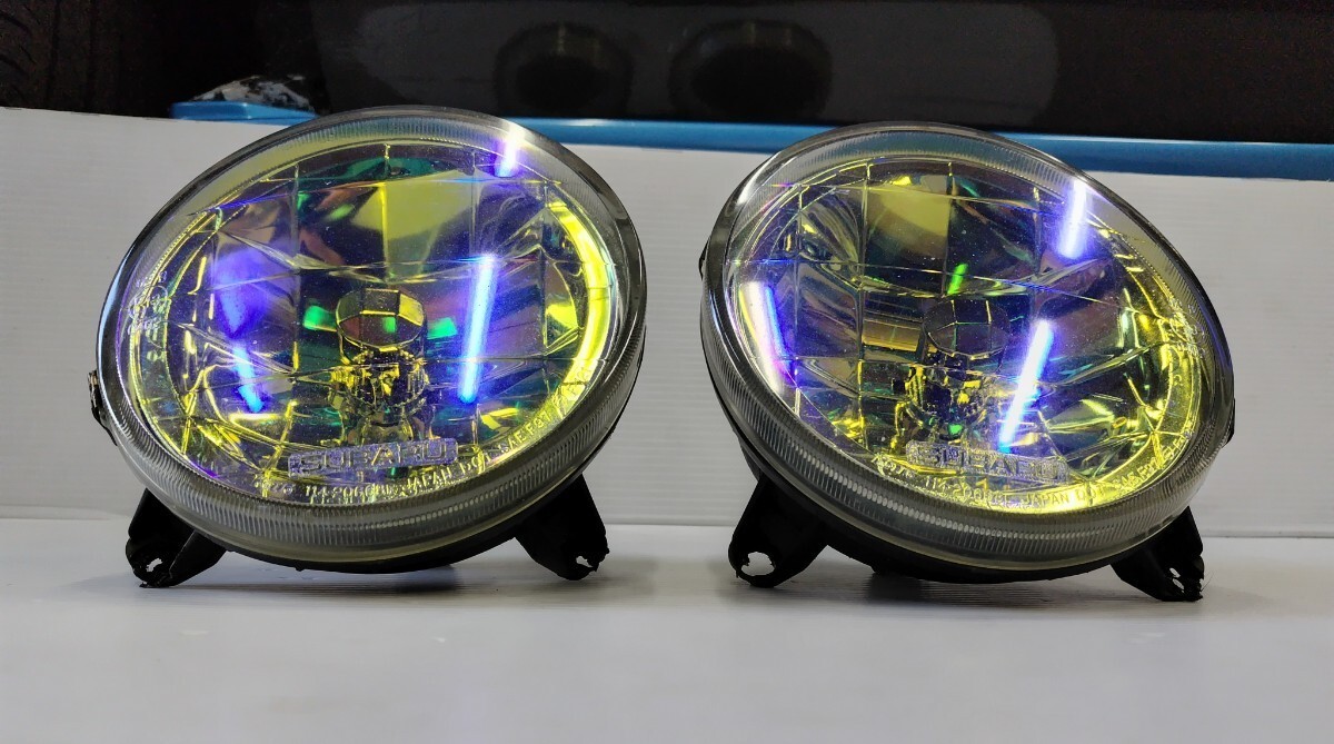 Kouki Rainbow Fog Lights Lamps For: Subaru Impreza GC8 GF8 WRX STI