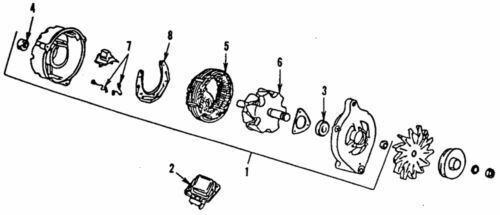 Regulador de voltaje para Ford (N/P E73Z-10316-A)