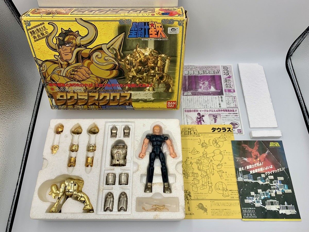 BANDAI JAPAN vintage figure Saint Seiya - TAURUS ALDEBARAN - Gold 