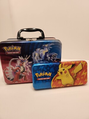 Pokemon Trading Card Game 2023 Metal Lunch Box & Pencil Case | eBay