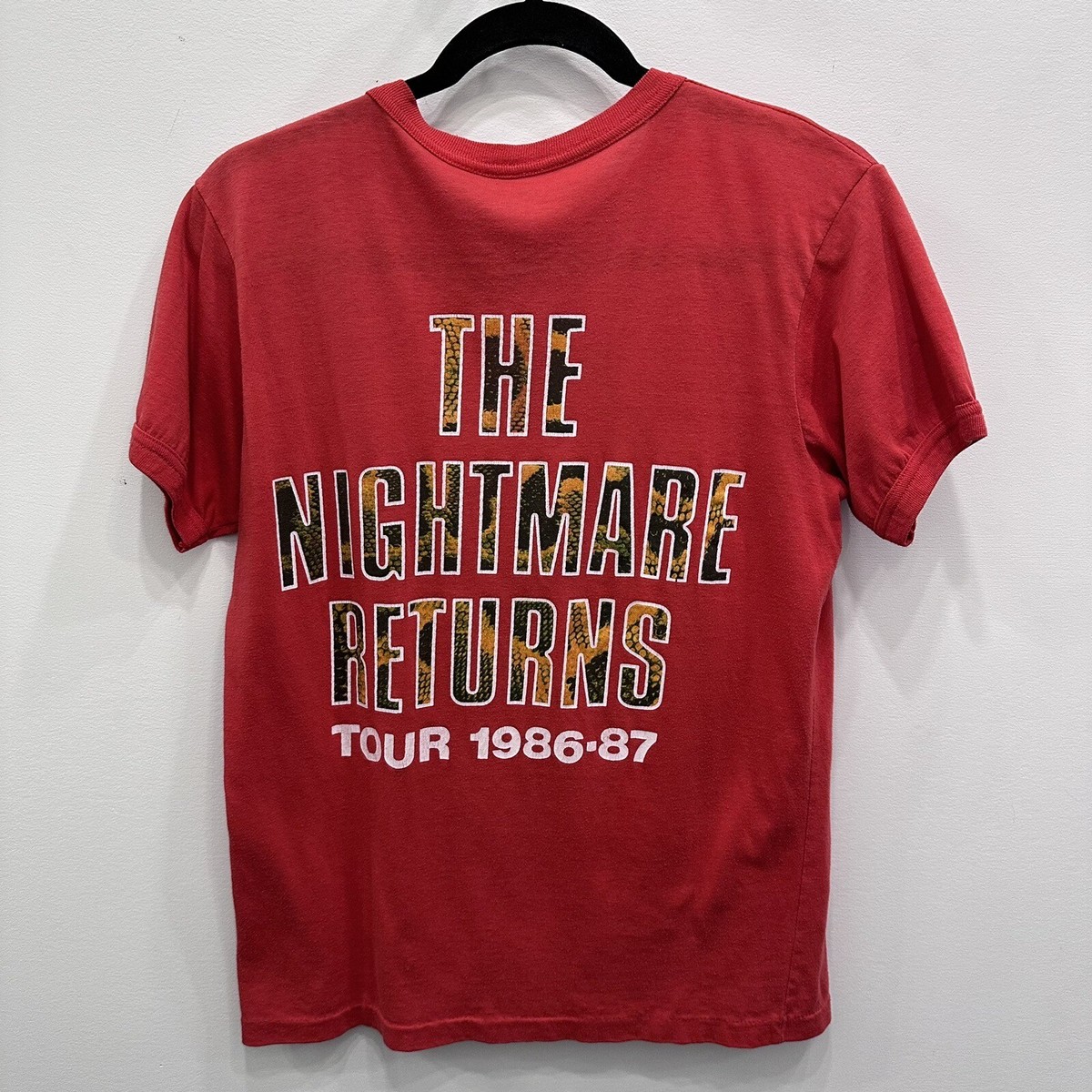 1986/87 Alice Cooper The Nightmare Returns 80s Vintage Concert 