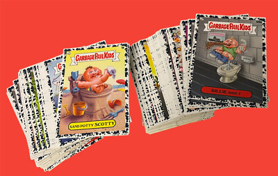 2023 Garbage Pail Kids Go on Vacation BRUISED BLACK BORDER Parallel Pick Singles