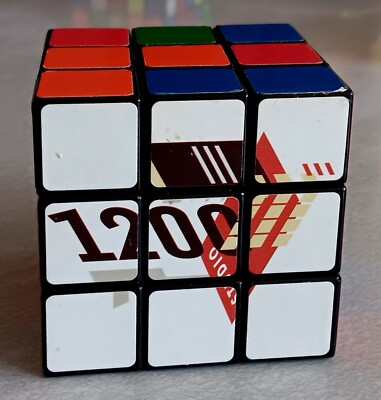 Original 3x3 Rubik's - STUDIO 1200 - Promotional Cube - Brainteaser puzzle NM-MT