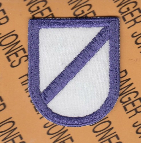 USACAPOC 97th Civil Affairs Bn CA Airborne beret flash patch B c/e NFE ...