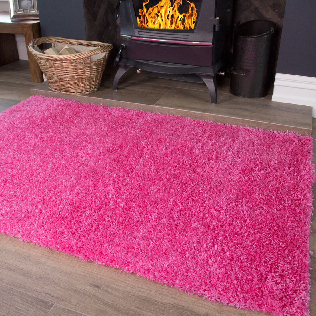Quality Cheap Shaggy Rugs Thick Anti Shed Shag Rug Available in 22