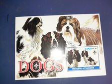 somalia dogs minisheet mini sheet 2003 CTO