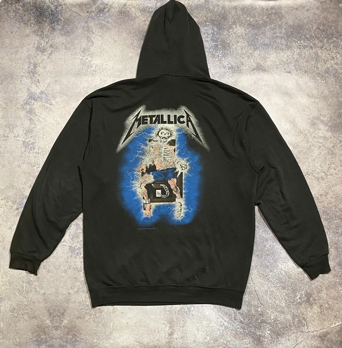 h&m metallica hoodie