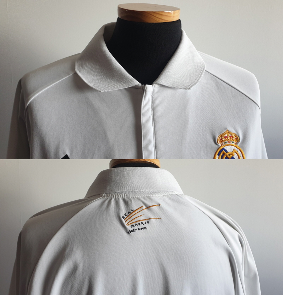 Maillot De Football Real Madrid Centenaire - Taille M, Adidas, Occasion En état Mint (comme Neuf)